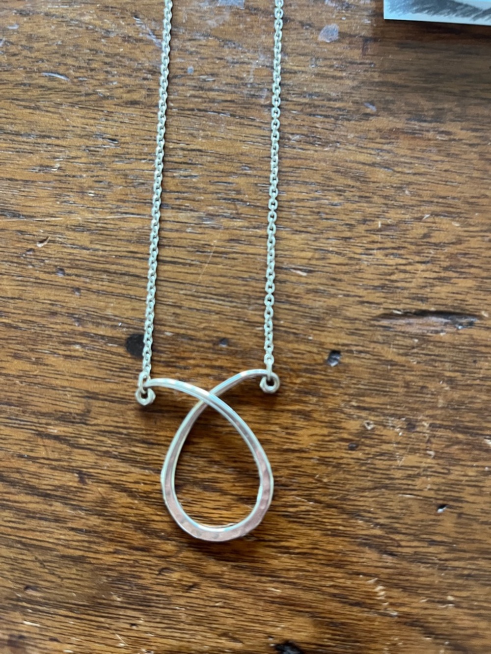 James Avery retired loop pendant charm holder necklace. New in the box - Picture 2 of 5